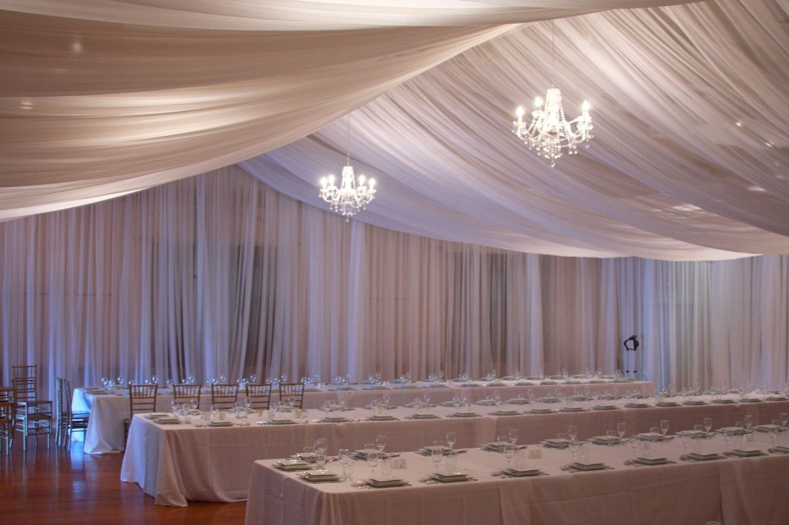AK TRADING CO. 120" Wide (10ft Wide) X 120 Yards Roll - Sheer Voile Chiffon Fabric - Perfect for Draping Panels and Masking for Weddings, Parties & Events, Tent Draping.- Burgundy