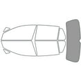 thumbnail image 2 of Rvinyl Window Tint Kit Compatible with Volkswagen GTI 2015-2021 (4 Door) - Rear Windshield Precut, 2 of 8
