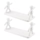 thumbnail image 3 of 2 estantes flotantes de pared para dormitorio, baño, sala de estar y cocina., 3 of 6
