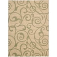 thumbnail image 4 of Nourison  Riviera RI03 Wool Area Rug Brown, Yellow 2'3" x 8' Runner Latex Free Silk, Synthetic, Wool Abstract 8' Runner Runner, Indoor Entryway,, 4 of 4