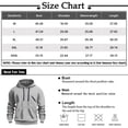 thumbnail image 5 of Men's Pullover Hoodie for Spring, Trendy Casual Long Sleeve Sweatshirt, Streetwear Fleece Top for Daily Wear, Christmas, Fall Season, Lightweight Comfort,Light Gray,2XL, 5 of 7