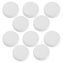 TABLZONE Plastic Jar Lids with Silicone Seals for Food Storage Containers, White, , Airtight and