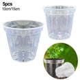 thumbnail image 2 of Clear Nursery Pots for Easy Monitoring & Transplanting - Sturdy & Reusable!, 2 of 9