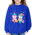 thumbnail image 3 of Mercatoo Children's Sweatshirts for Spring Autumn Winter and Christmas Medium and Large Children's Personalized Sweatshirt Boys, 3 of 7