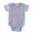 Heather Grey, variant on CafePress - S Pink Initial_Tr - Cute Infant Baby Football Bodysuit