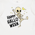 thumbnail image 4 of Inktastic Happy Halloween with Dancing Skeleton Boys or Girls Baby T-Shirt, 4 of 5