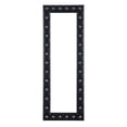 thumbnail image 4 of Black Mirror Full Length Mirror Black Frame Mirror Black Rectangle Mirror Black Mirror Black Framed Mirror Large Leaning or Hanging Black Mirrors Matte Black Mirrors for Wall-Color:Black,Finish:Cheval, 4 of 9