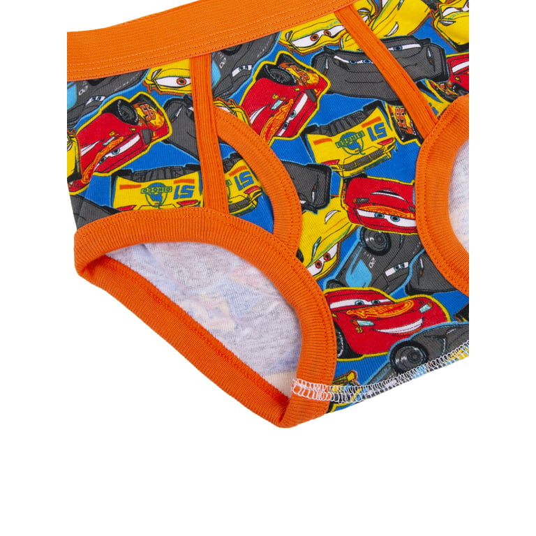 Blippi 7 10-pk Toddler Boys 100% Combed Cotton Underwear Briefs in Sizes 2/ 3t and 4t
