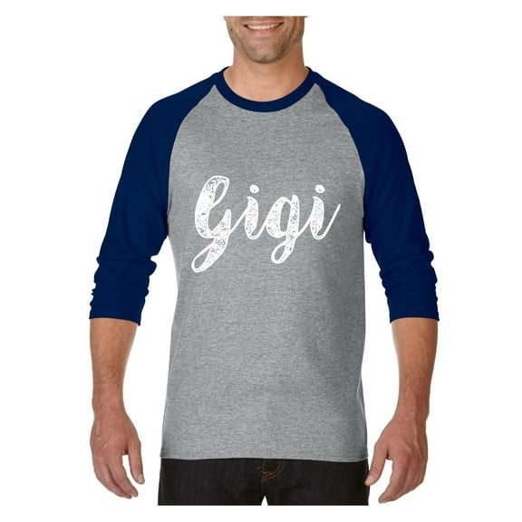MmF - Mens Raglan Sleeve Baseball T-Shirts, up to Size 3XL - Gigi