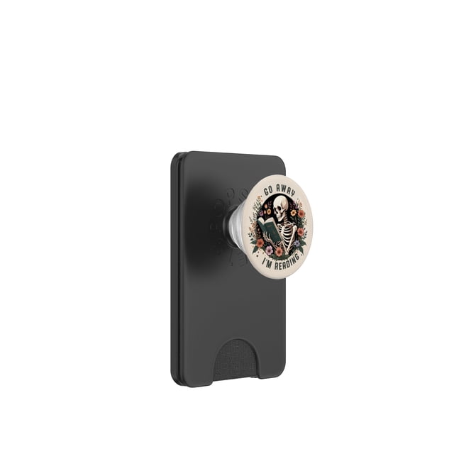 PopSockets PopWallet para teléfono MagSafe Bookish