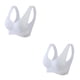 thumbnail image 3 of Guardurnaity Sujetador push-up sexy y de apoyo para mujeres con altos estándares Sujetador sin costuras Sujetador push-up Sujetador deportivo Ropa Blanco s,1 2Conjunto, 3 of 6