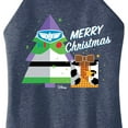 thumbnail image 3 of Toy Story - Merry Christmas Toy Story - Juniors High Neck Tank Top, 3 of 5