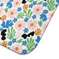 thumbnail image 5 of Pioneer Flower Floral Print Pattern Kitchen Dish Drying Mat 1 Pack, Ultra Absorbent Microfiber Drainer Mat, 16"x18", 5 of 6