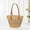 Brown, variant on Straw Woven Shoulder Bag Handmade Beach Tote Purse for Women Summer Travel Daily Use Lightweight Durable Fashion Accessory