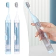thumbnail image 2 of Portable Toothbrush with Clear Toothpaste Tube Lightweight Soft Toothbrush for Home Use, 2 of 5