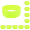 thumbnail image 3 of Qarigey Moda Yoga Correr Diadema Fitness Banda para el sudor Niñas Accesorios para el cabello para tenis Baloncesto Karate Fluorescente Amarillo 10piezas Amarillo fluorescente Qarigey CBP344381, 3 of 5
