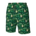 thumbnail image 5 of Kdxio St Patrick's Day9 Pattern Mens Casual Shorts - Drawstring Summer Beach Sports Shorts for Men, 5 of 9
