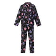 thumbnail image 6 of Aria Women’s 100% Cotton Flannel Notch Collar Pajama Set, Sizes XS-3X, 6 of 6