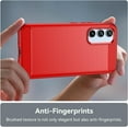 thumbnail image 5 of for Samsung Galaxy A54 5G case, Galaxy A54 Phone case with HD Screen Protector, Fashion Shock-Absorption Flexible TPU Bumper Soft Rubber Protective Phone Case Cove for Samsung Galaxy A54 5G, Red, 5 of 16