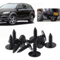 thumbnail image 3 of Yazoeia 20/30Pcs Car Clips Fastener Engine Splashes Guards Self Tapping Screws Fastener Clips 5mm Screw CJC912-119159, 3 of 8