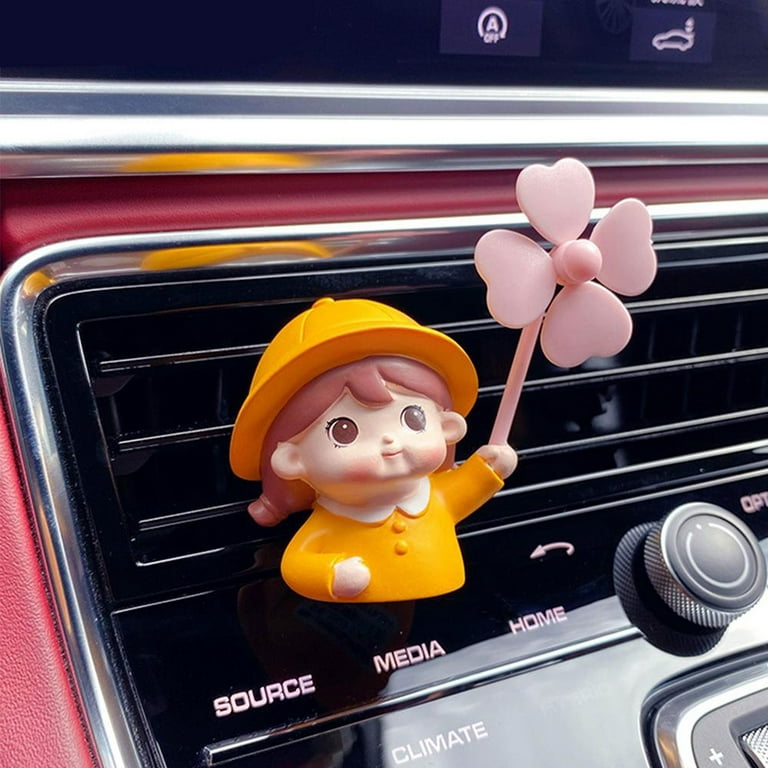 Cute Car Air Fresheners Vent Clip, Exquisite Clip Aroma Diffuser Decor for  Car