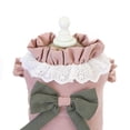thumbnail image 6 of kladzum Dog Clothes Fall and Winter Pet Clothing Winter Pet Supplies Lace Collar vests Dog Costumes, 6 of 7