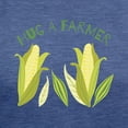 thumbnail image 3 of CafePress - Hug A Farmer Women's Deluxe T Shirt - Womens Tri-blend T-Shirt, 3 of 4