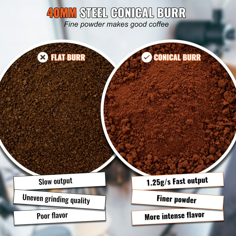 Coffee burr mill discount