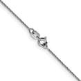 thumbnail image 3 of 14K White Gold Spiga Wheat Chain Necklace 24 inch .85 mm Diamond-cut with Spring Ring Clasp 0.85, 3 of 4