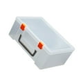 thumbnail image 4 of LEORX Portable Handheld Storage Container Plastic Box for Home Accessory Organization, 4 of 8