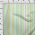 thumbnail image 2 of oneOone Georgette Viscose Fabric Multicolor Stripe Decor Fabric Printed BTY 42 Inch Wide, 2 of 4