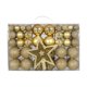 thumbnail image 1 of 101 adornos navideños con forma de estrella para la copa del árbol, colgantes creativos para decorar. Oro, 1 of 9