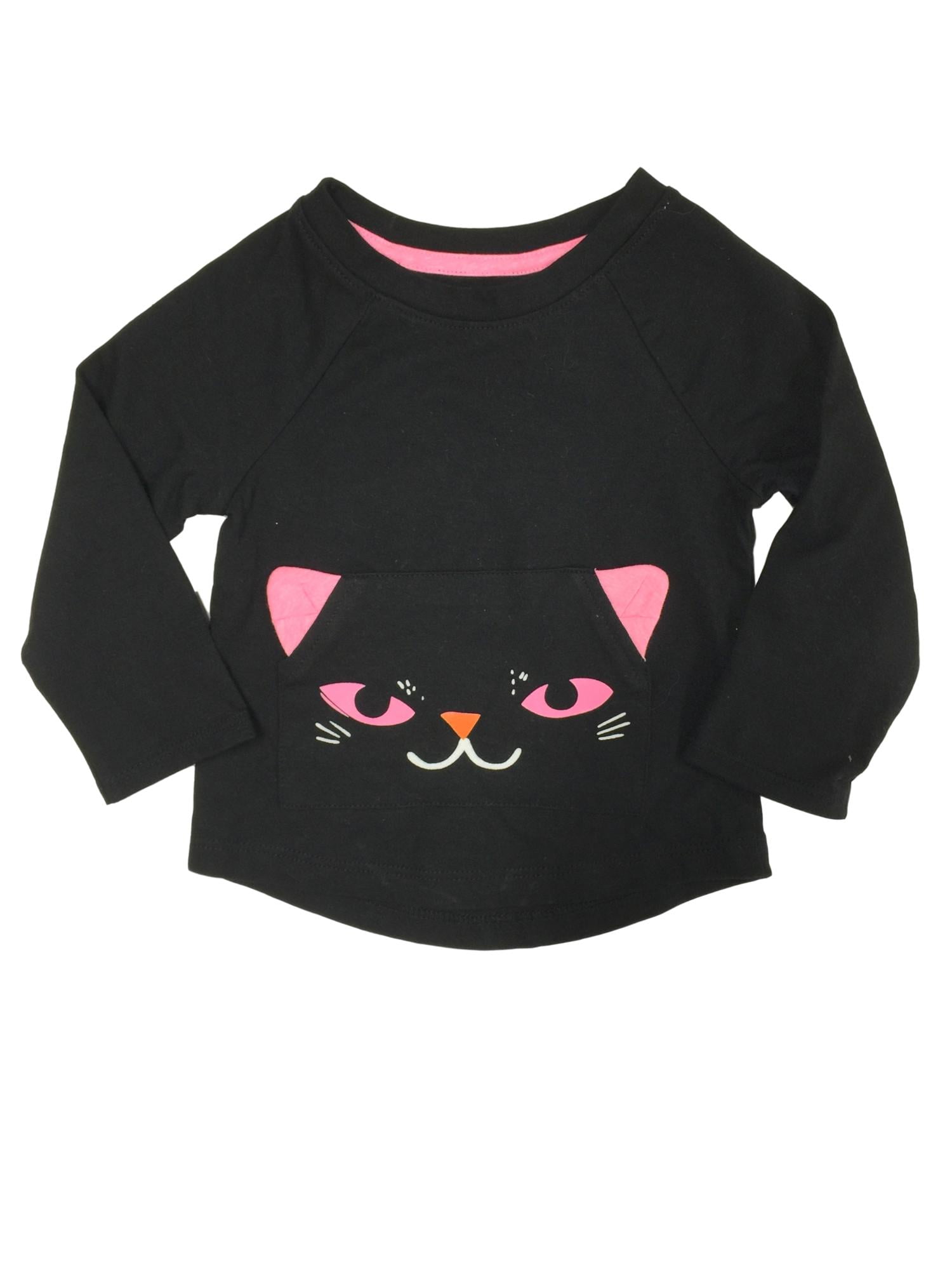 Baby's Long Sleeved Halloween T shirt with Monster Eyes Clothing Unisex Kids Clothing Unisex Baby Clothing Tops 
