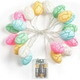 thumbnail image 1 of goowrom 10ft 20 LED Easter Eggs Chaîne Lumières Décorations de Pâques, 1 of 7