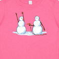 thumbnail image 4 of Inktastic Snowman Stickup with Hairdryer Boys or Girls Baby T-Shirt, 4 of 5