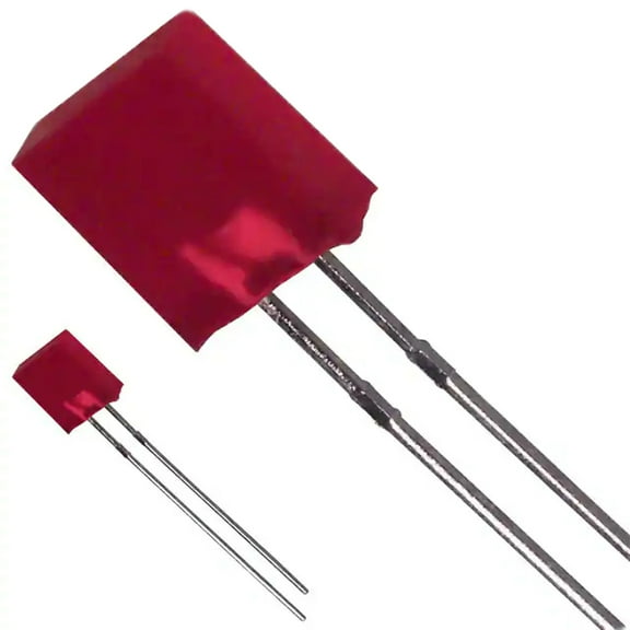 Pack of 10 HLMP0300 LED Uni-Color Hi-Eff. Red 635nm 2-Pin Radial