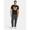 thumbnail image 2 of Halloween Men's Evil Pumpkin Graphic Tee from Way to Celebrate, Sizes XS-3XL, 2 of 5