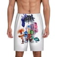 thumbnail image 3 of Lsque inside out 2 Mens Sleep Pajama Shorts,Short Pajama Pants, Cotton Ultra-Soft Knit-Medium, 3 of 9