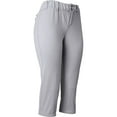 thumbnail image 2 of Evoshield Women's FX Game Low Rise Fastpitch Softball Pant Grey 2XL, 2 of 6