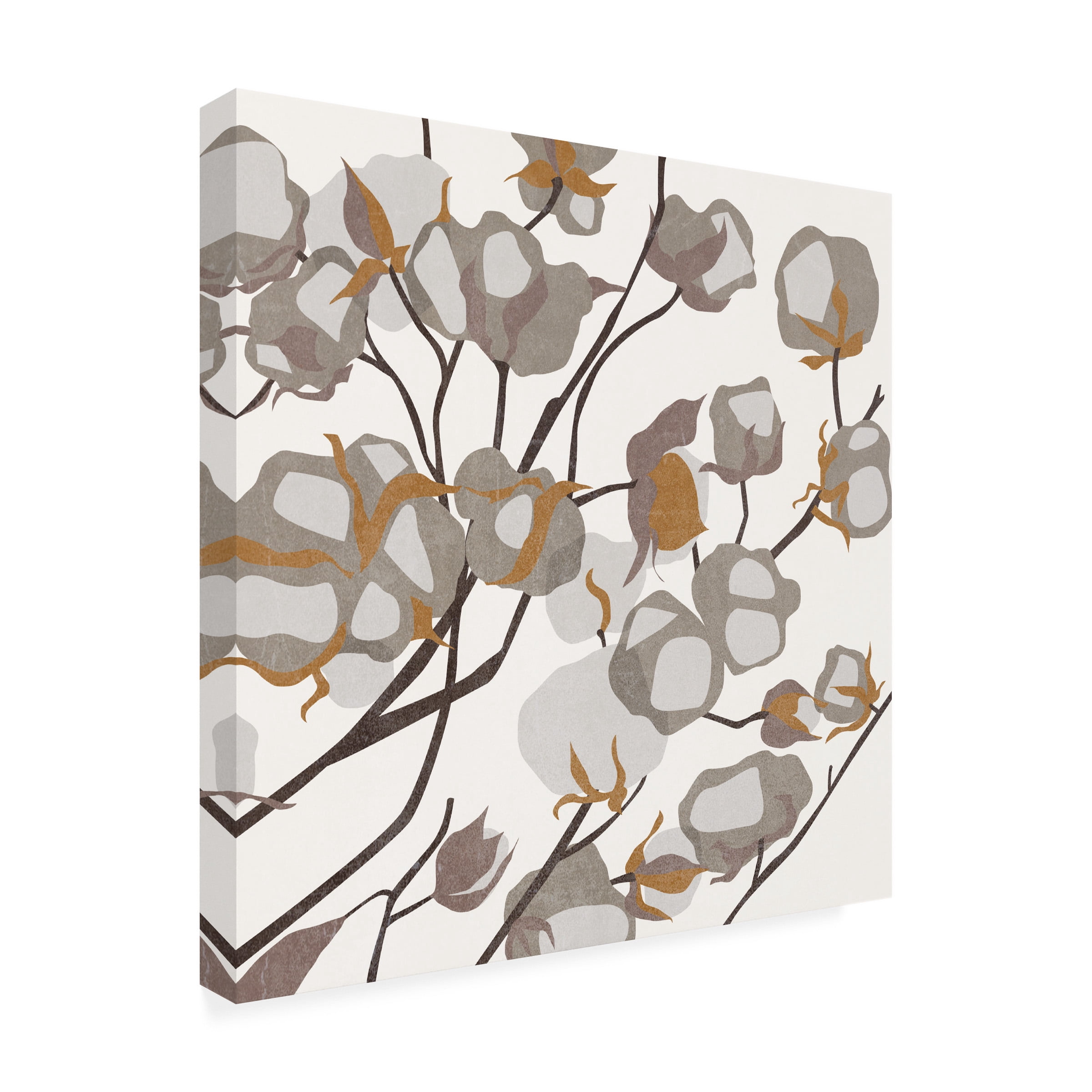 Melissa Wang 'Cotton Balls II' Canvas Art