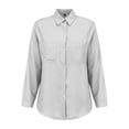 thumbnail image 6 of Yigetop Button Down Shirts for Women, Women Cotton Shirt Printed Fashion Button Down Shirts Casual Tops Long Sleeve Blouse Fall Button Down Shirts Women White 3XL, 6 of 9