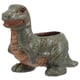 thumbnail image 1 of Maceta de cerámica con forma de dinosaurio, decorativa para el hogar, color verde, 1 of 8