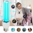 thumbnail image 2 of UV disinfectant lamp E27 25W - UVC sterilization with ozone, 360 lighting angle, Quartz tube, 2 of 5