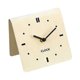 thumbnail image 4 of Reloj de mesa analógico silencioso, creativo, cuadrado, de acrílico, decorativo. Beige, 4 of 9