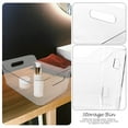thumbnail image 4 of FENGGUIQU Plastic Storage Bins Storage Bin Transparent Organization Household Users Office Use 1Set, 4 of 5