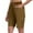 Brown, variant on AKAFMK Women's 9" Inseam Shorts,Womens Shorts With Pockets Loose Casual Dressy Lightweight Ladies Baggy Cargo Short Pants for Hiking