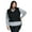 Black Stripe, variant on Women's Plus Size Ava Duet Vest