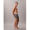 thumbnail image 2 of Calvin Klein Men's Icon Cotton Stretch Limited Edition Boxer Briefs Blotched Plaid Grey Heather Medium, 2 of 7