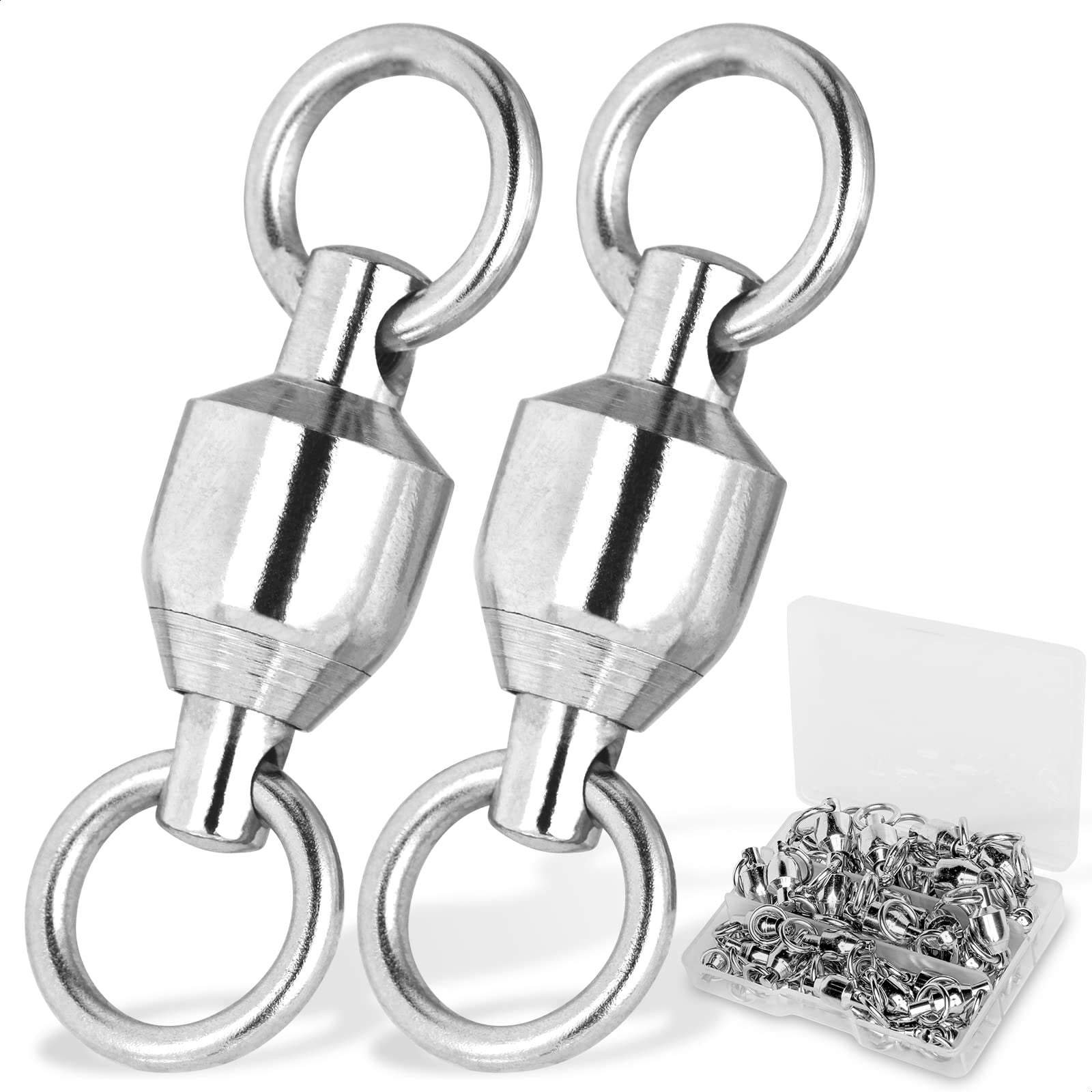Fishing Swivels & Snaps, AbrasionResistant, Super Pulled & Strength