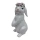 thumbnail image 5 of Figura de conejito de Pascua, decoración de Pascua, obra de arte coleccionable, adorno de escritorio con forma de animal. De pie, 5 of 9